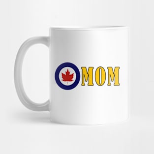 Bold design for anyone whose Mum or Dad serves in the Canadian Armed Forces Mug